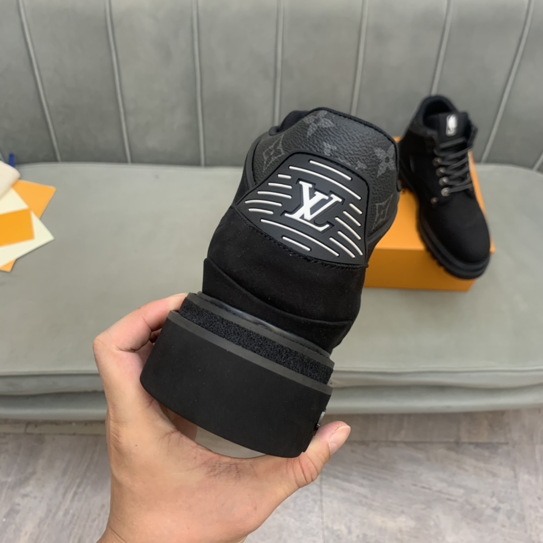 Louis Vuitton Blue 1a8jtx Oberkampf Ankle Boots/Booties 1 - vstockx