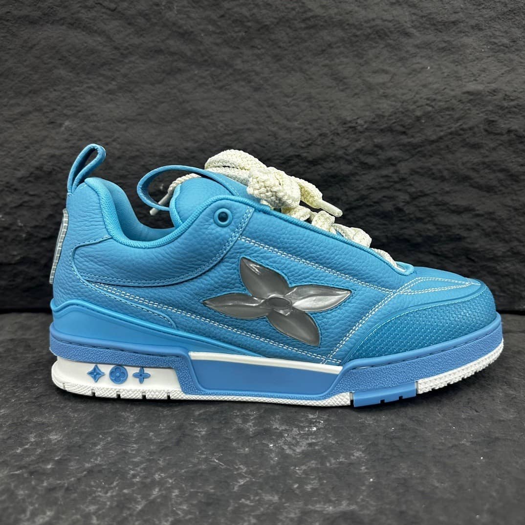 Louis Vuitton LV Skate Sneaker Blue - vstockx