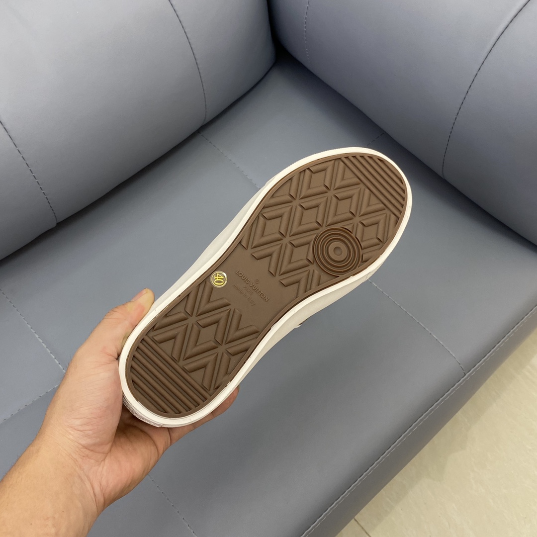 Louis Vuitton Monogram Denim sneaker 26 - vstockx