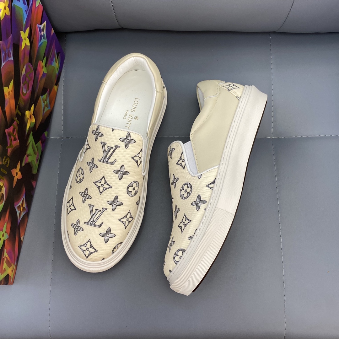 Louis Vuitton Monogram Denim sneaker 19 - vstockx