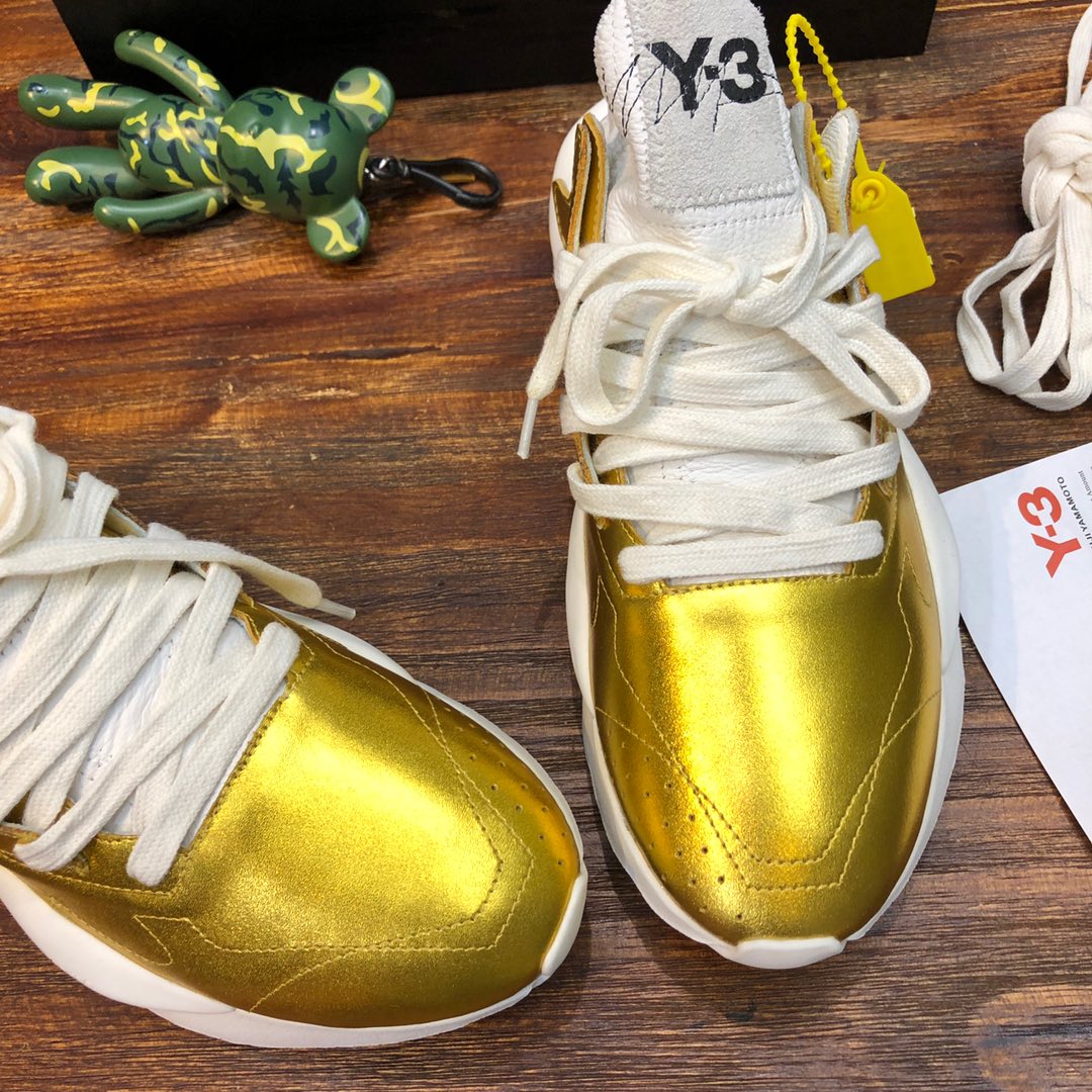 Y-3 Kaiwa Lace-Up Sneakers 34 - vstockx