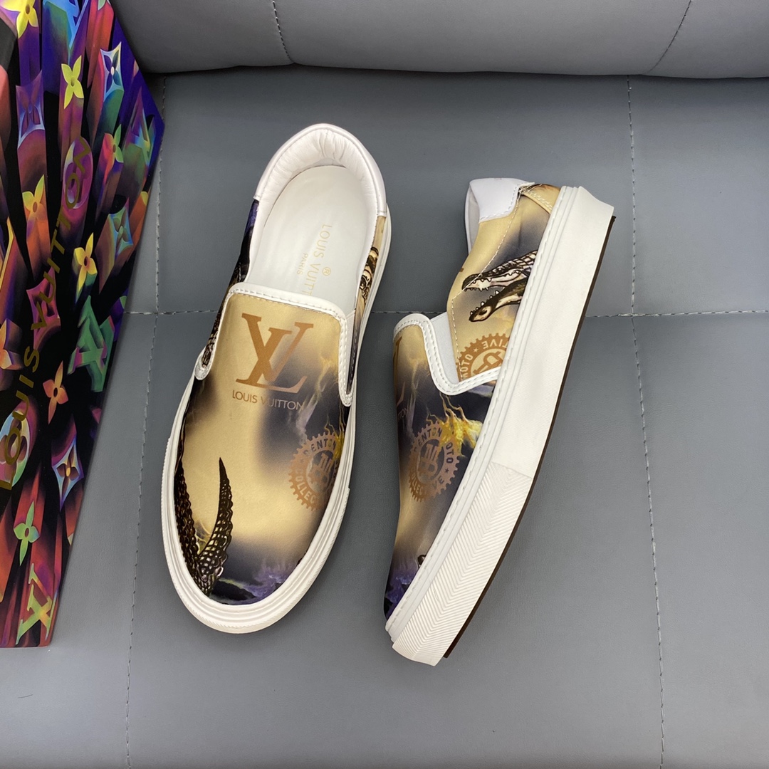 Louis Vuitton Monogram Denim sneaker 2 - vstockx