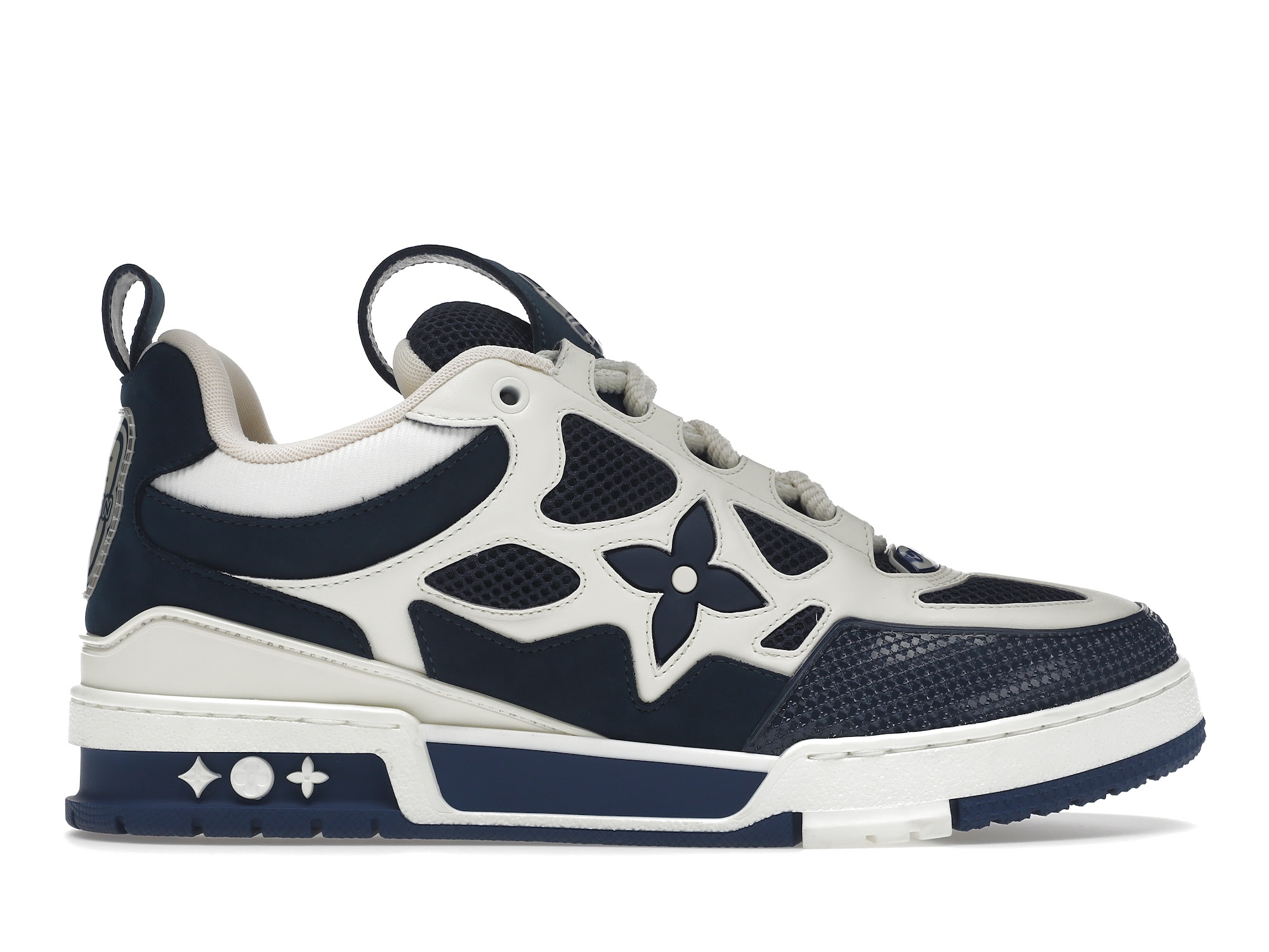 Louis Vuitton LV Skate Sneaker Marine White - vstockx