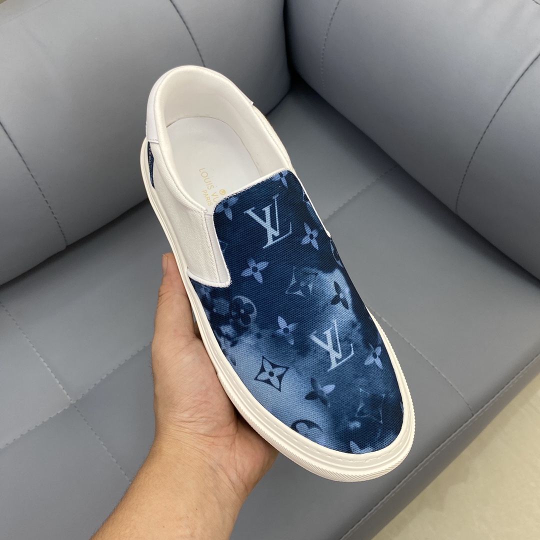 Louis Vuitton Monogram Denim sneaker 25 - vstockx