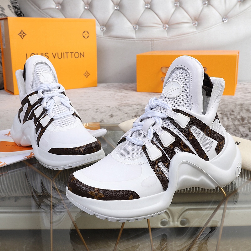 Louis Vuitton Archlight Trainer Monogram White - vstockx