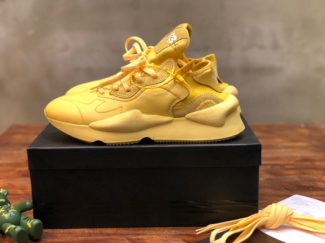 Y-3 Kaiwa Lace-Up Sneakers 29 - vstockx
