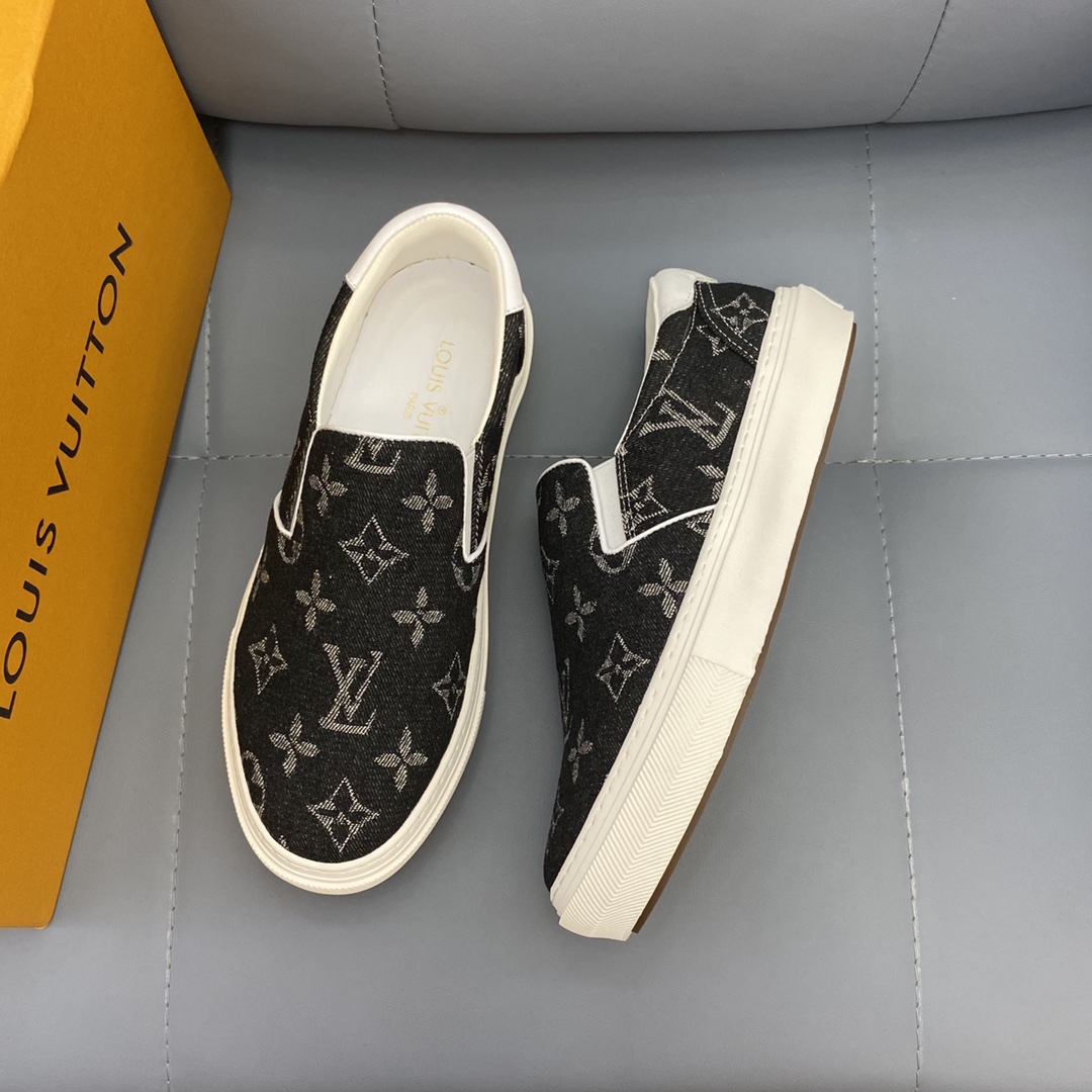 Louis Vuitton Monogram Denim sneaker 28 - vstockx