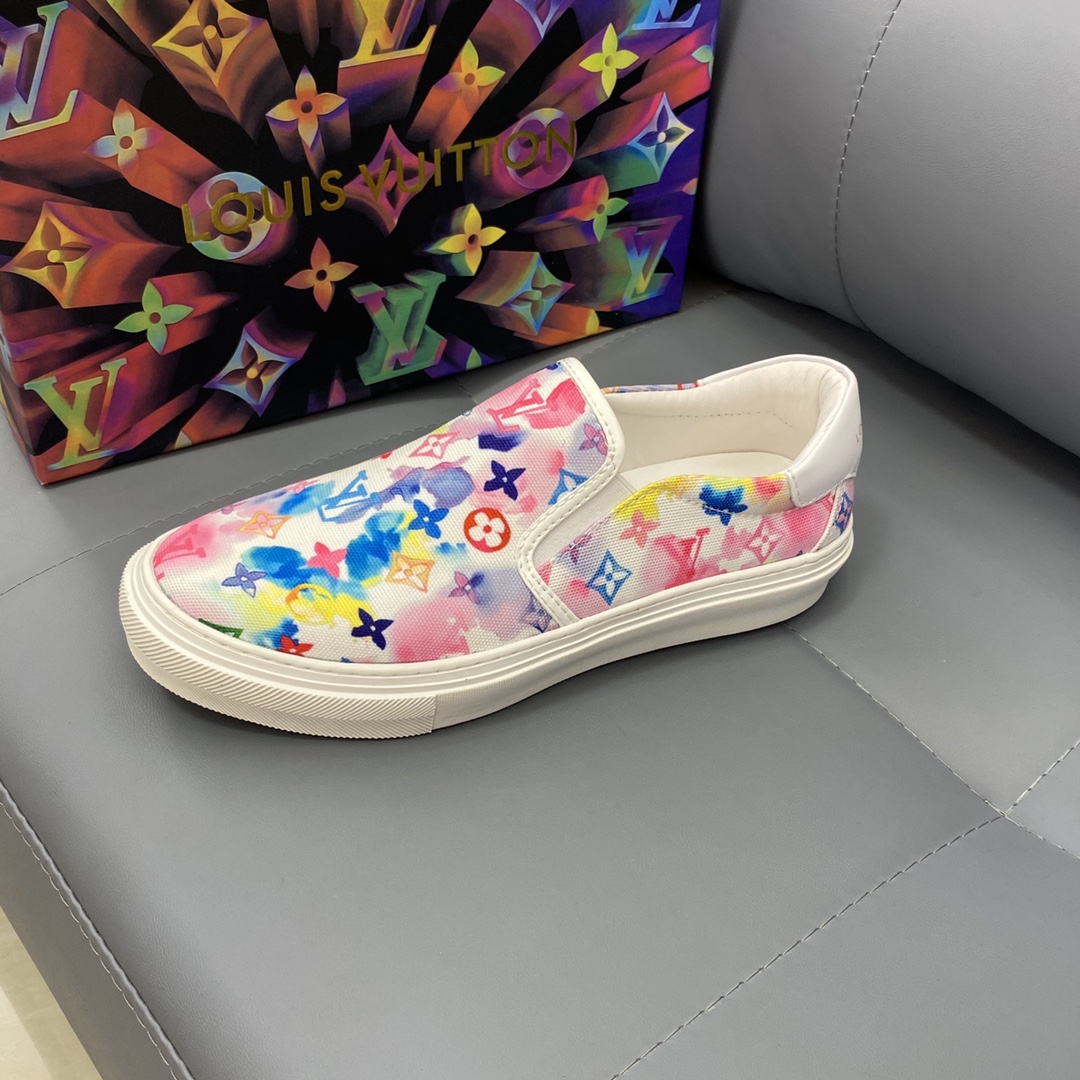 Louis Vuitton Monogram Denim sneaker 6 - vstockx