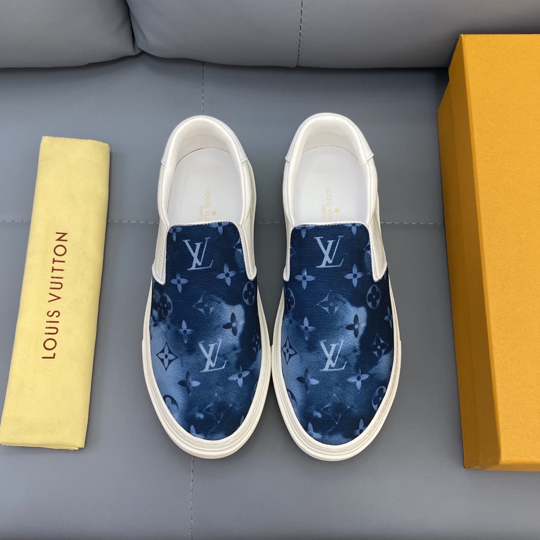 Louis Vuitton Monogram Denim sneaker 25 - vstockx