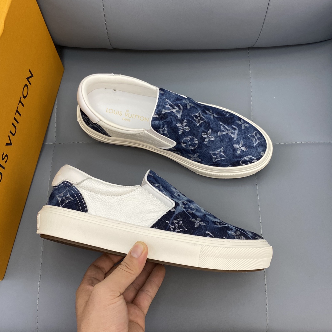 Louis Vuitton Monogram Denim sneaker 27 - vstockx