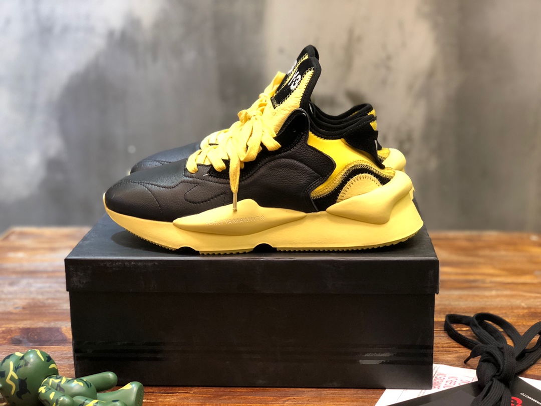 Y-3 Kaiwa Lace-Up Sneakers 27 - vstockx