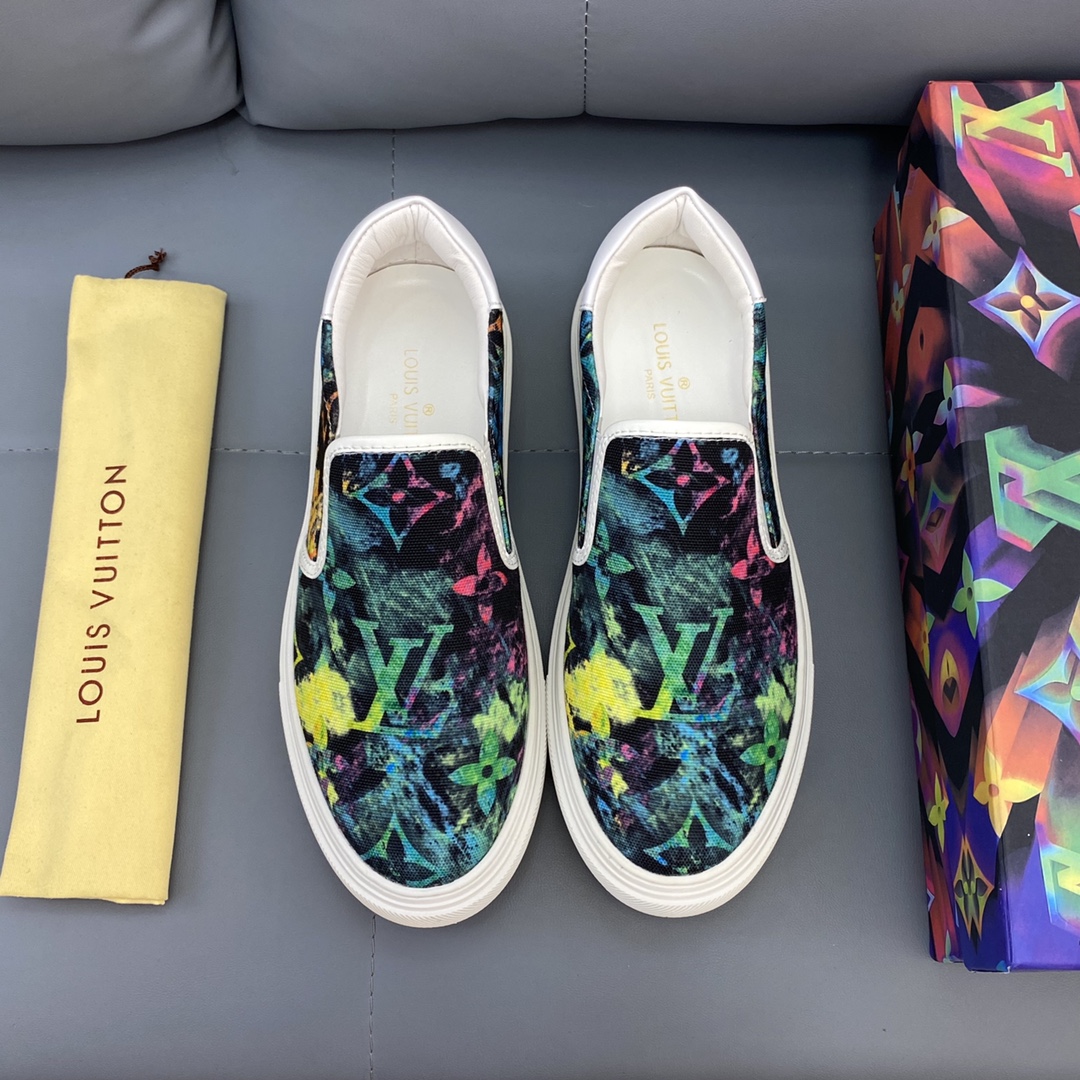 Louis Vuitton Monogram Denim sneaker 3 - vstockx