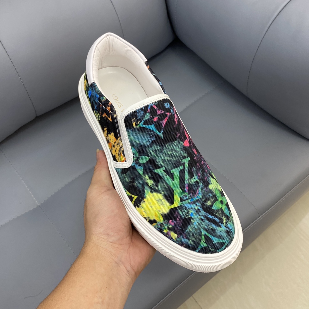 Louis Vuitton Monogram Denim sneaker 3 - vstockx