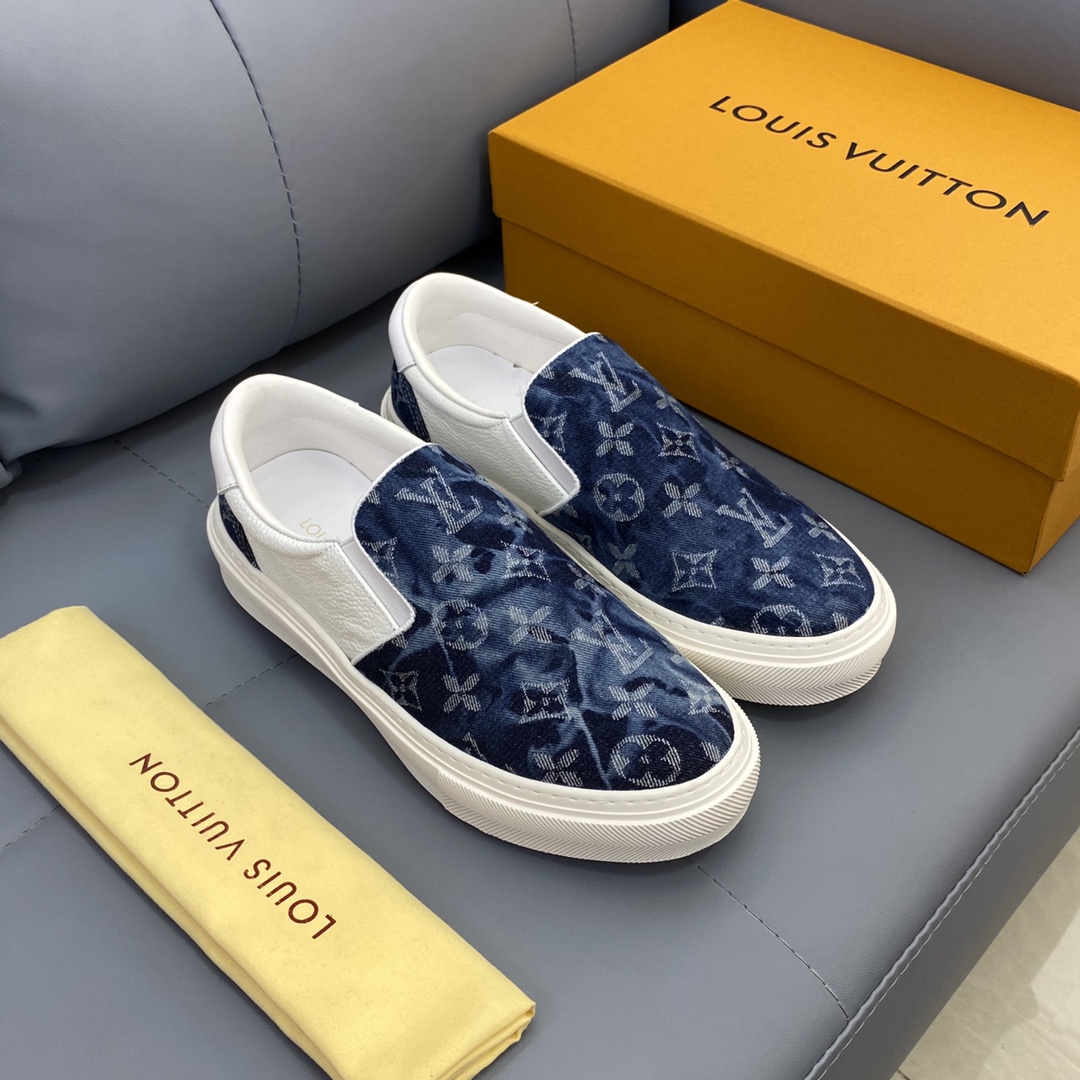 Louis Vuitton Monogram Denim sneaker 27 - vstockx