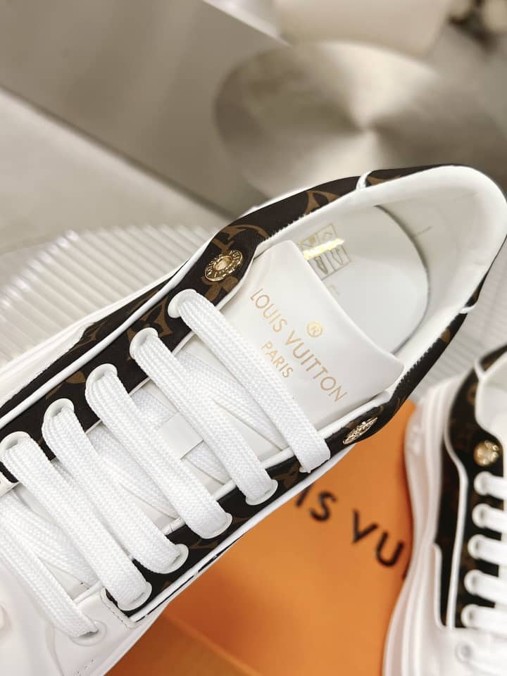 Louis Vuitton Time Out Sneaker Cacao Brown - vstockx