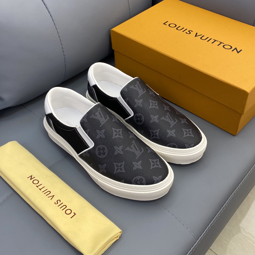 Louis Vuitton Monogram Denim sneaker 21 - vstockx