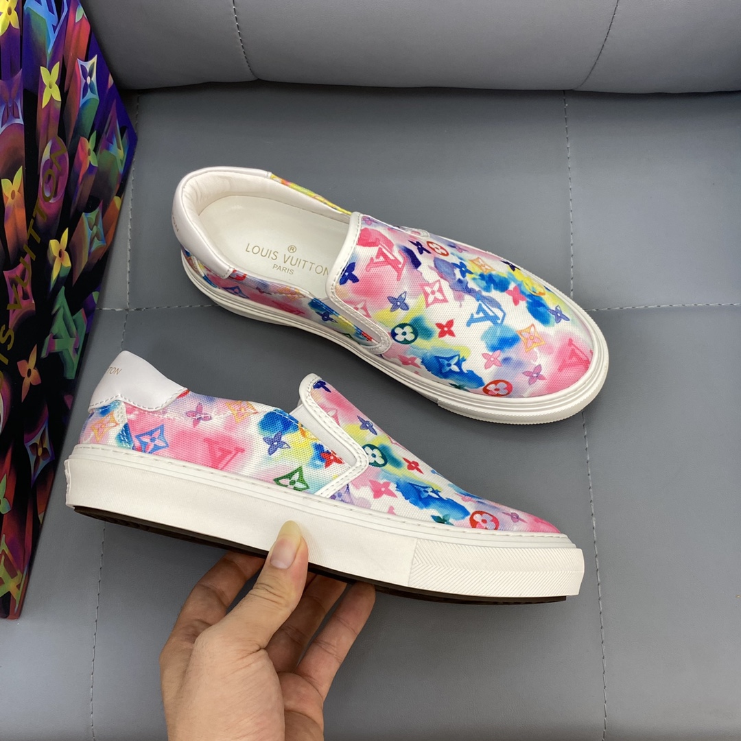 Louis Vuitton Monogram Denim sneaker 6 - vstockx