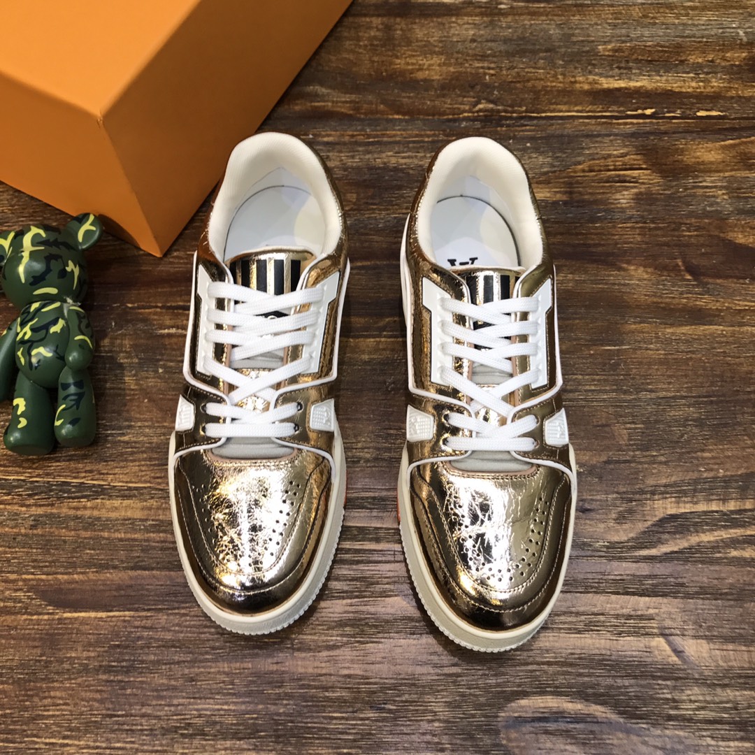 Louis Vuitton Trainer Sneakers 34 - vstockx