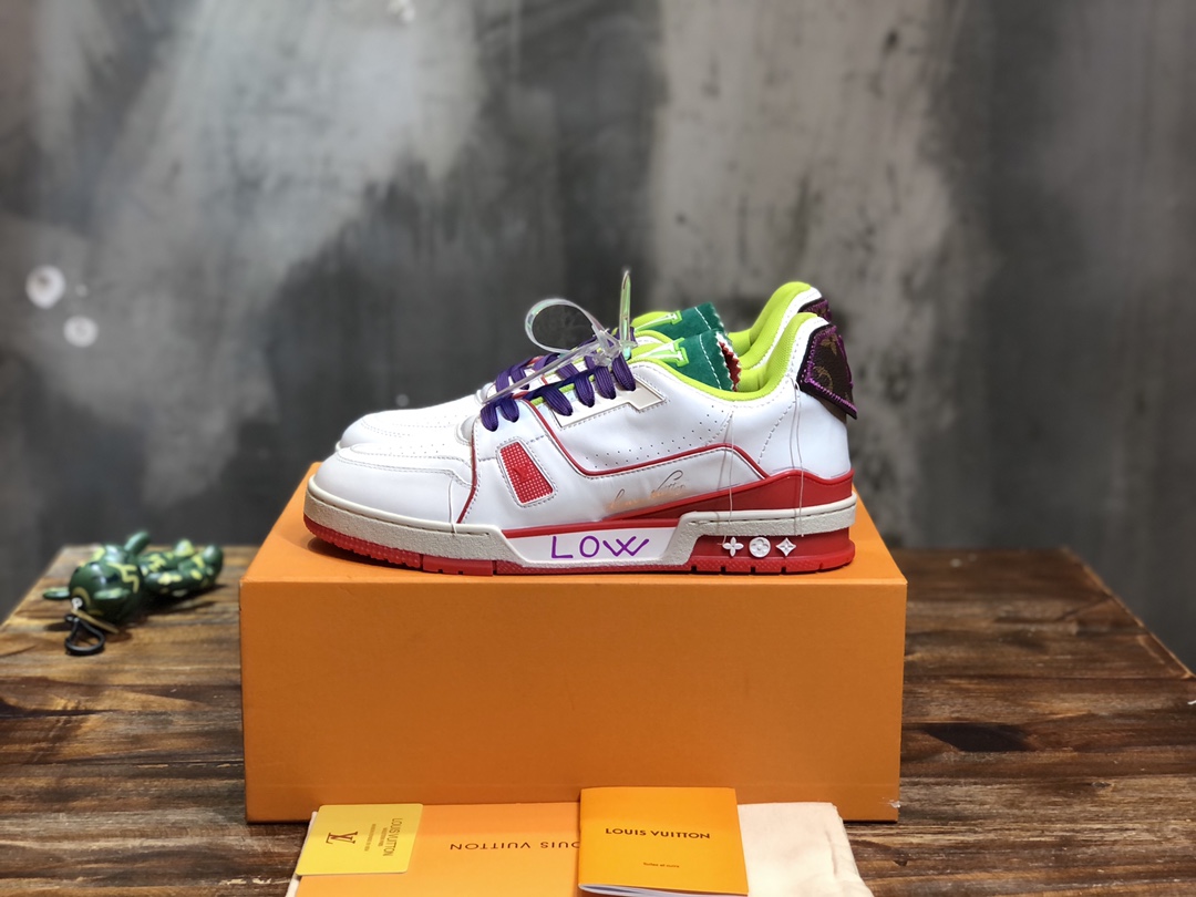 Louis Vuitton Trainer Sneakers 79 - vstockx