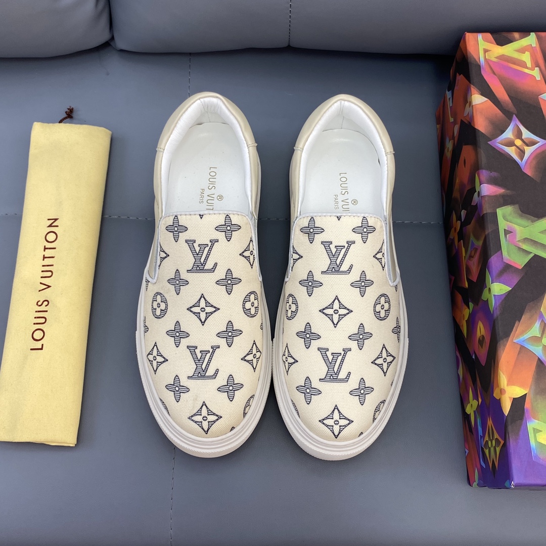 Louis Vuitton Monogram Denim sneaker 19 - vstockx