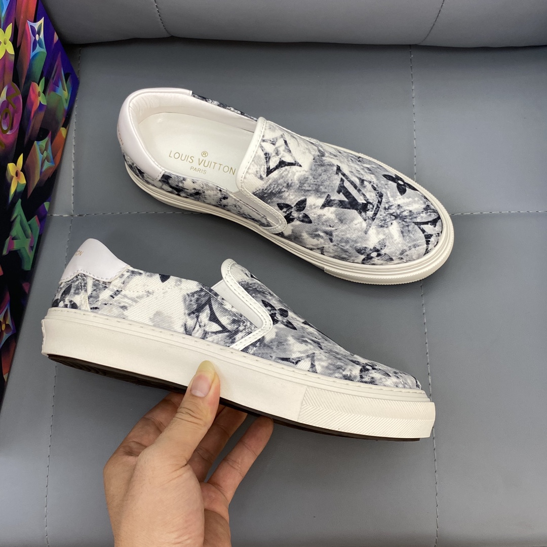 Louis Vuitton Monogram Denim sneaker 5 - vstockx