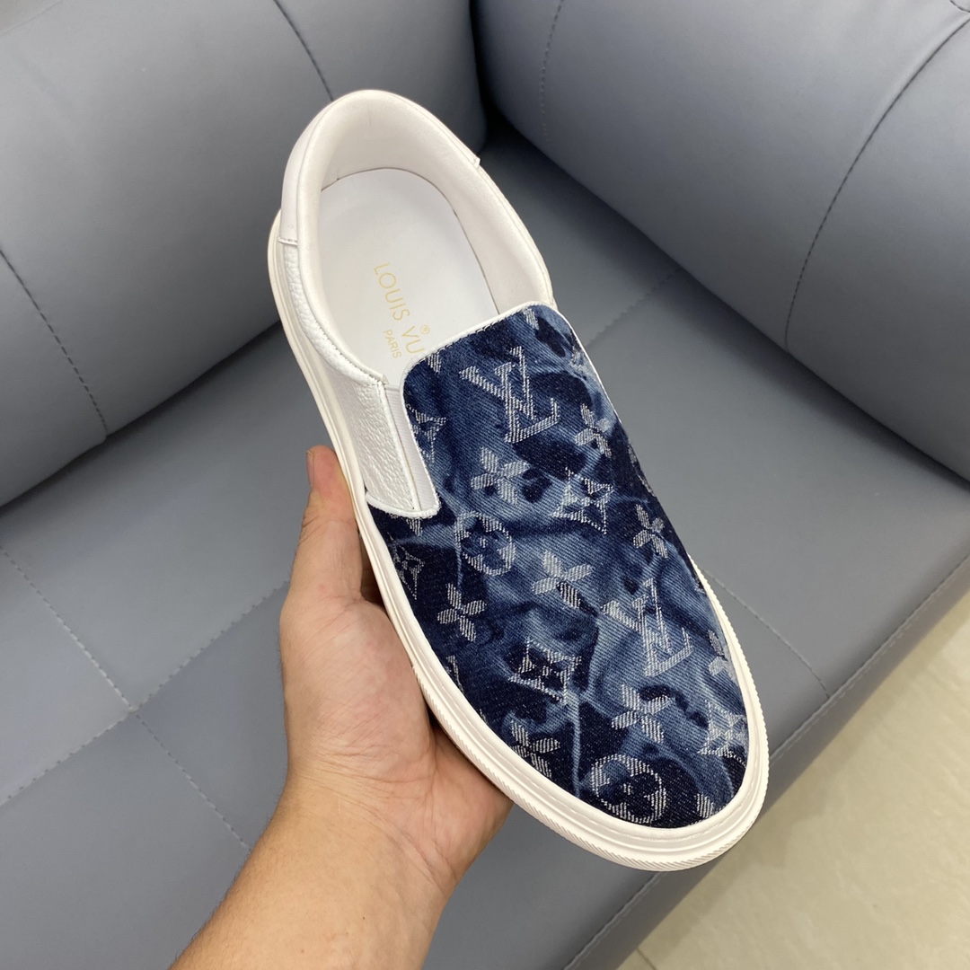 Louis Vuitton Monogram Denim sneaker 27 - vstockx