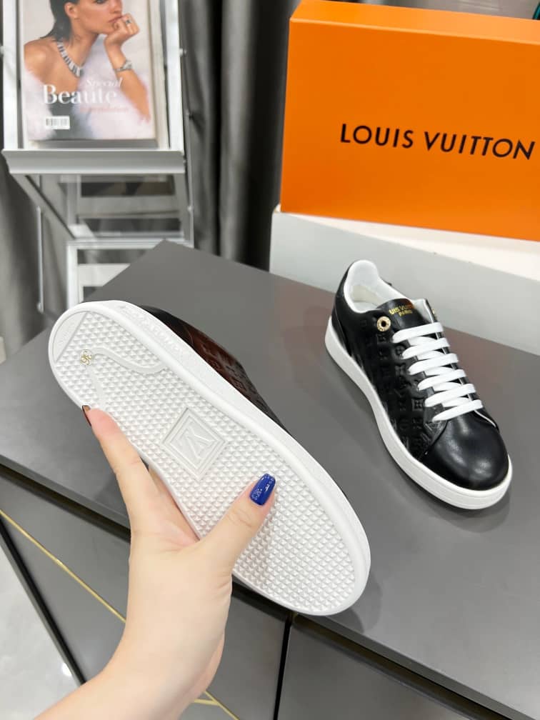 Louis Vuitton Frontrow Sneaker Noir - vstockx