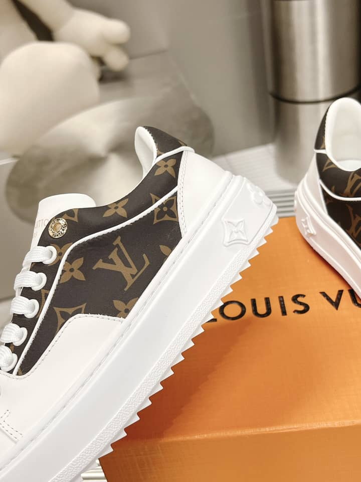Louis Vuitton Time Out Sneaker Cacao Brown - vstockx