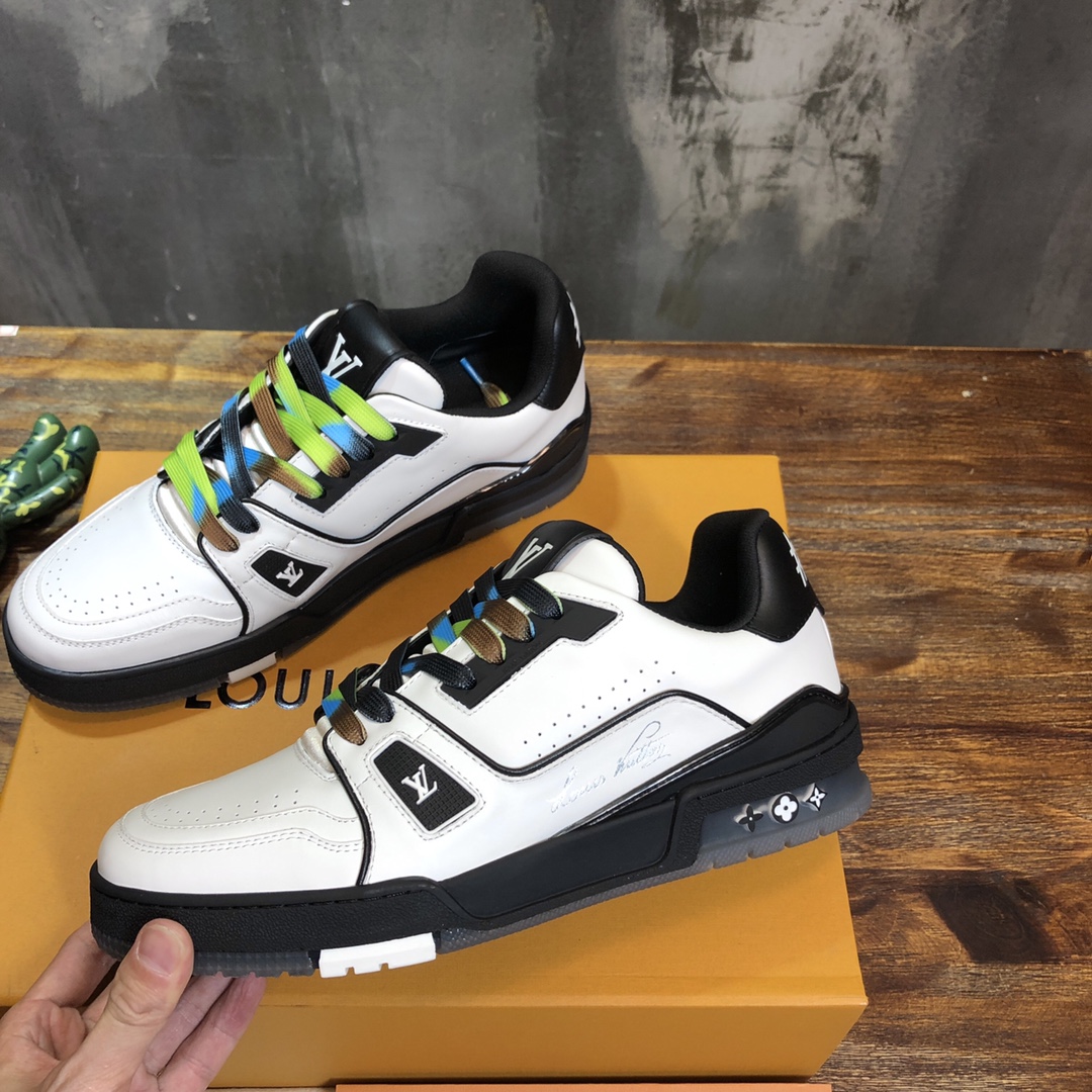 Louis Vuitton Trainer Sneakers 48 - vstockx