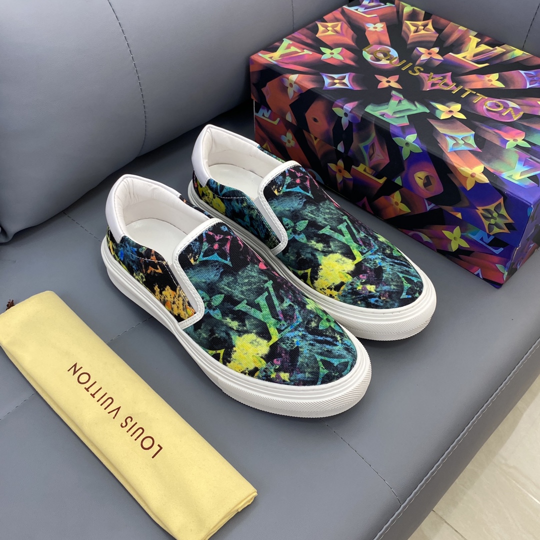 Louis Vuitton Monogram Denim sneaker 3 - vstockx