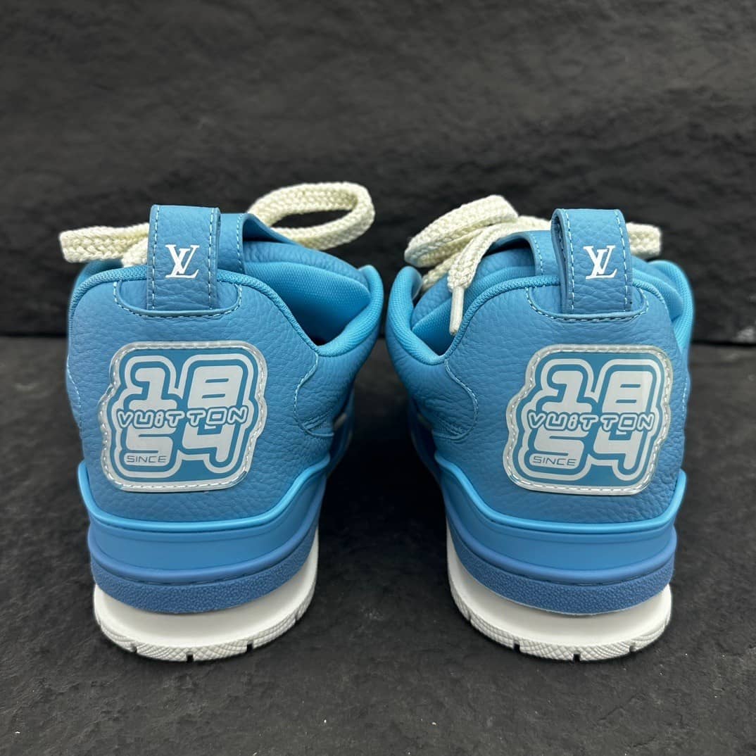 Louis Vuitton LV Skate Sneaker Blue - vstockx