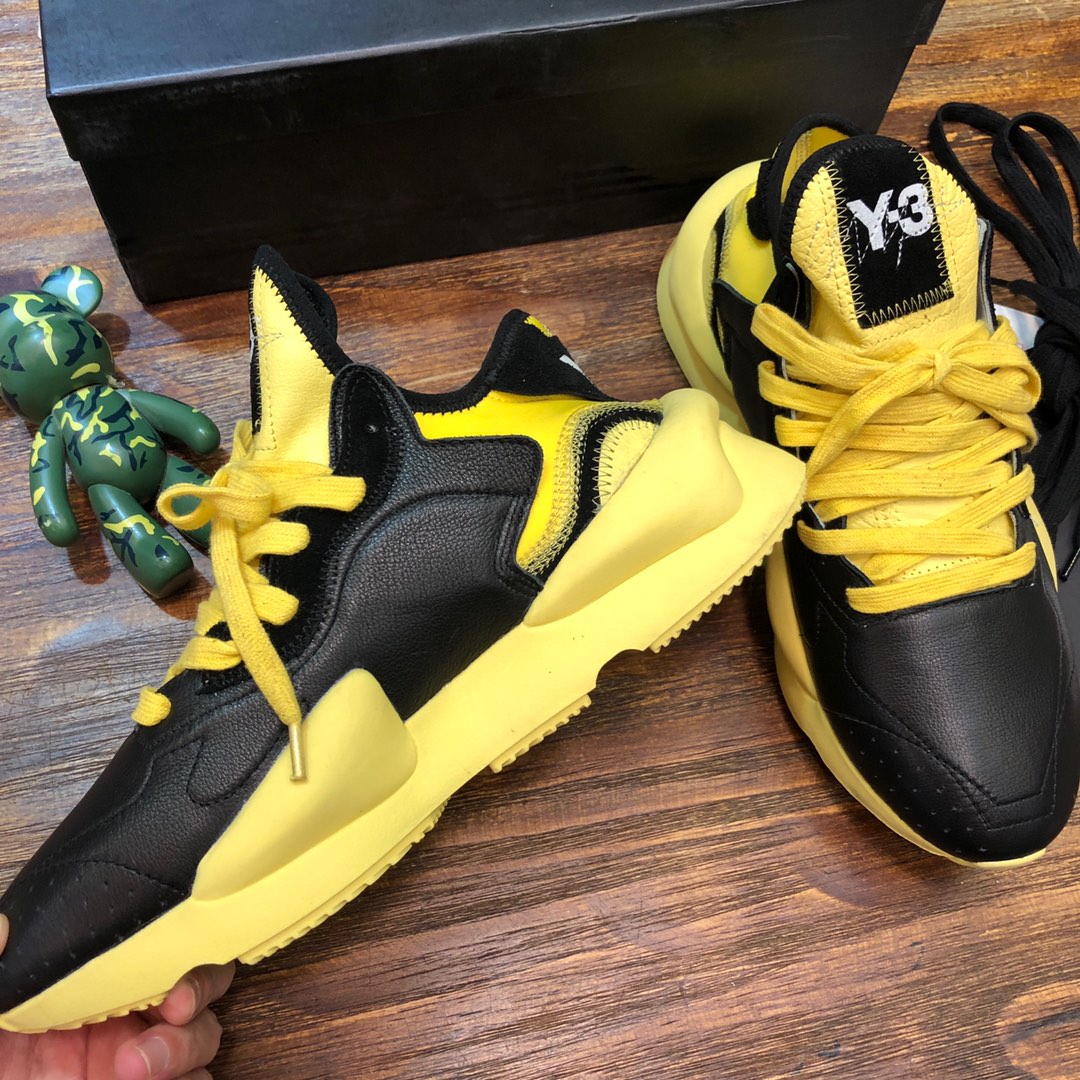 Y-3 Kaiwa Lace-Up Sneakers 27 - vstockx