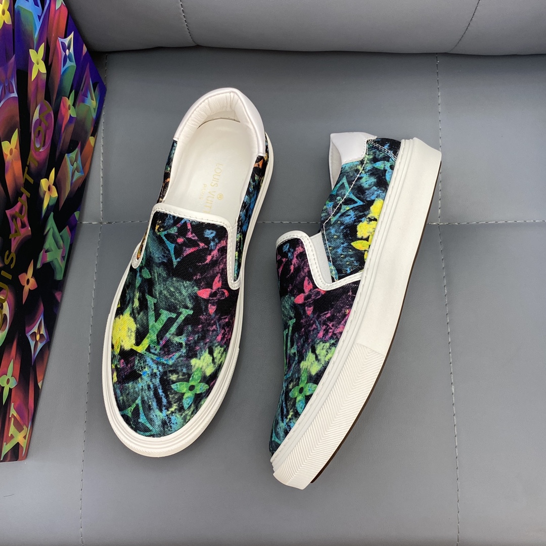 Louis Vuitton Monogram Denim sneaker 3 - vstockx