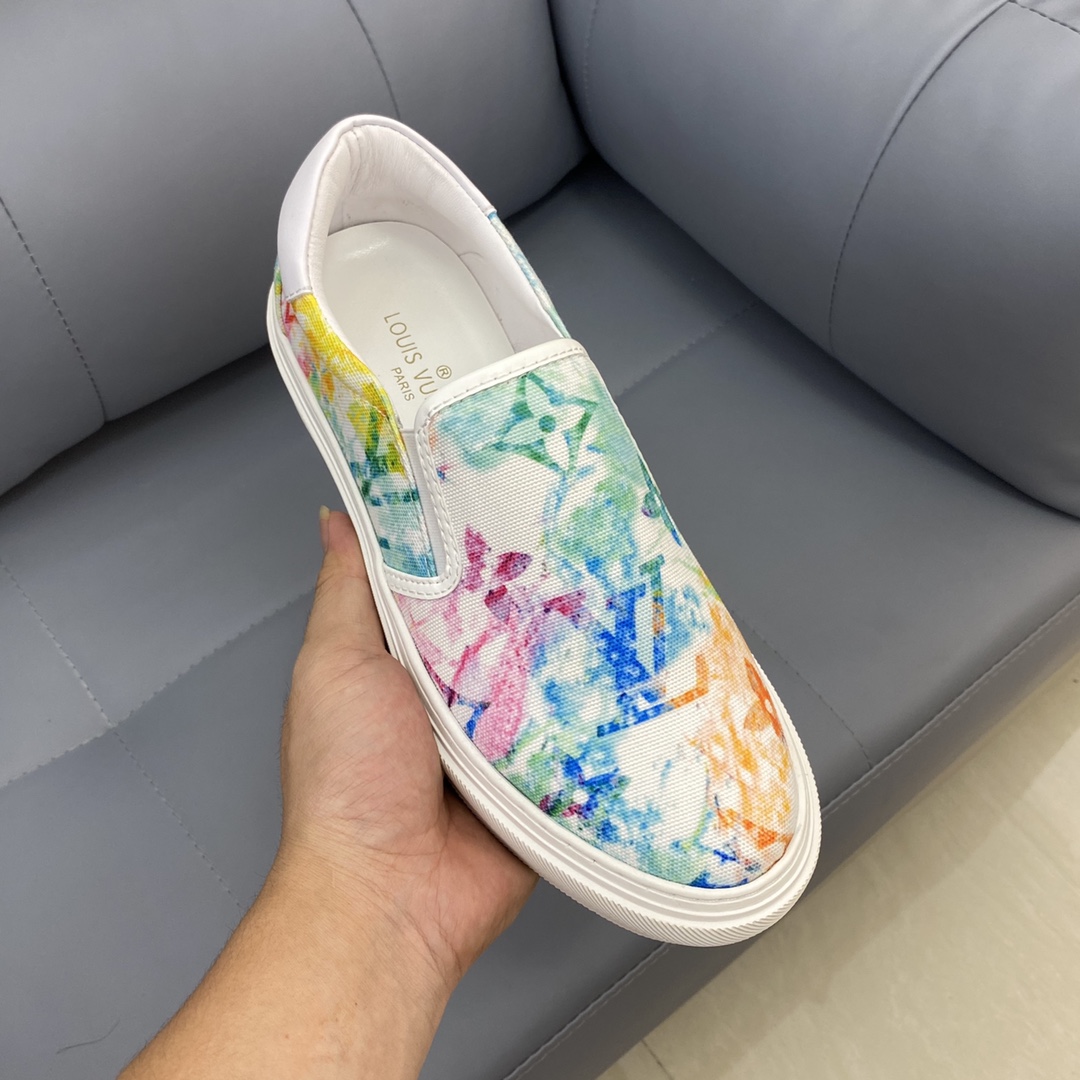 Louis Vuitton Monogram Denim sneaker 4 - vstockx