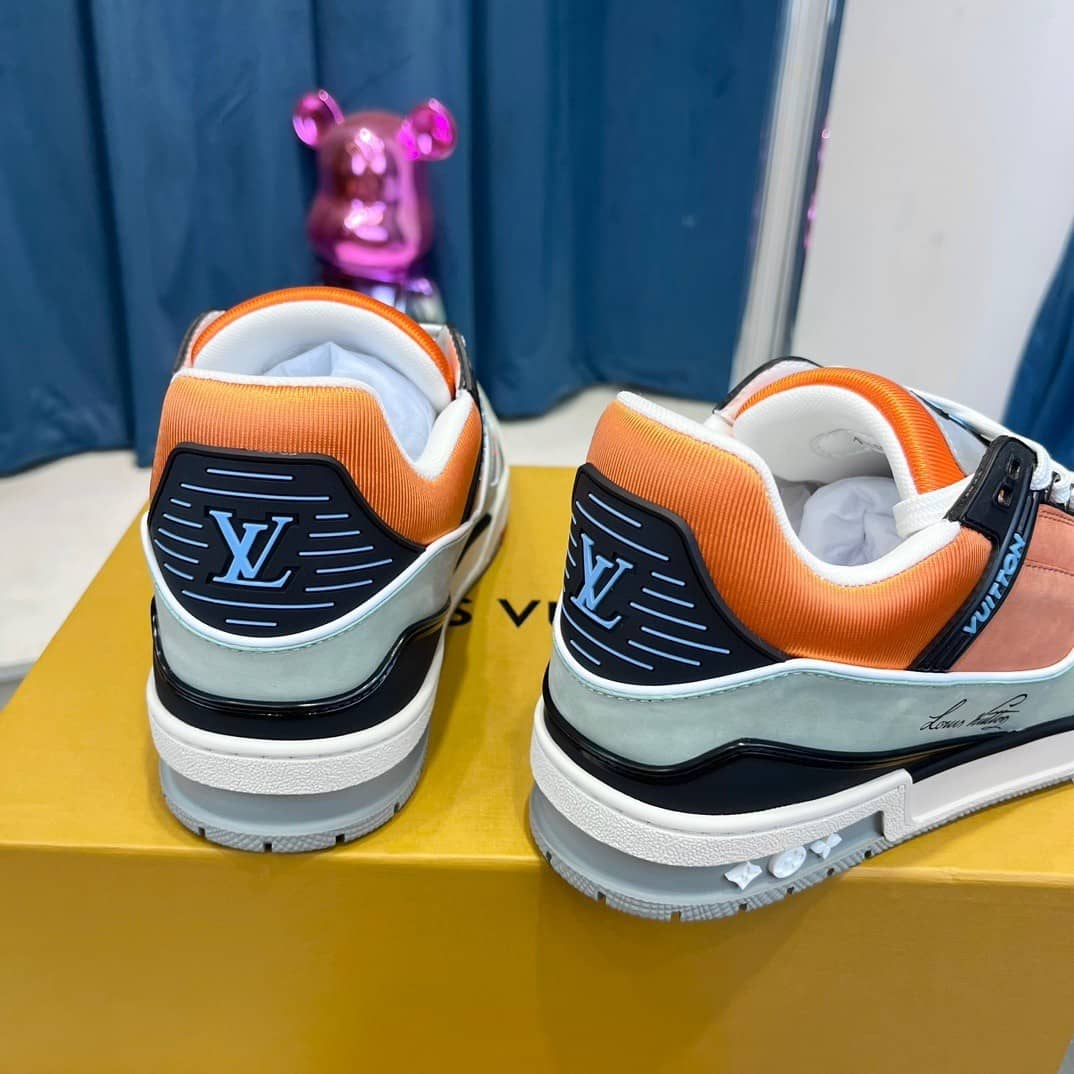 Louis Vuitton LV Trainer Sneaker Orange - vstockx