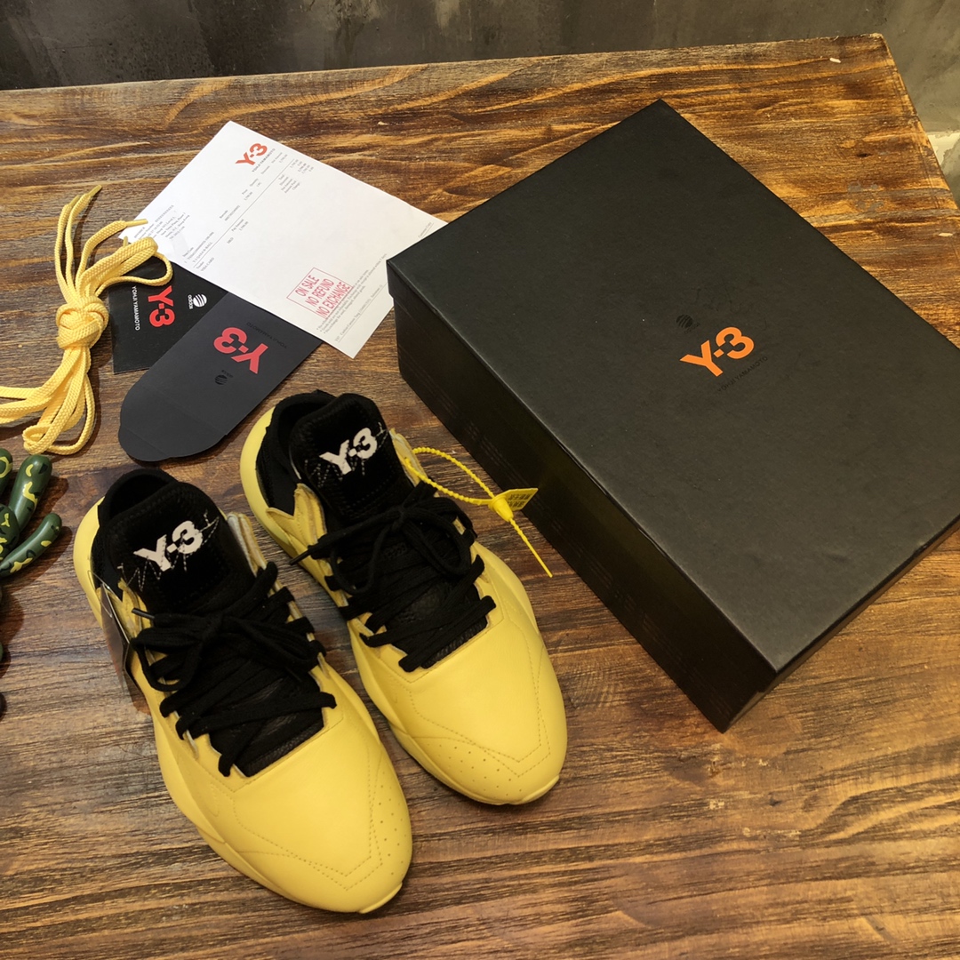 Y-3 Kaiwa Lace-Up Sneakers 31 - vstockx