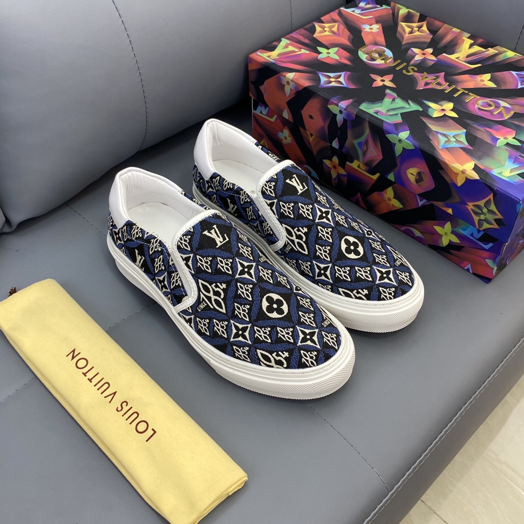Louis Vuitton Monogram Denim sneaker 8 - vstockx