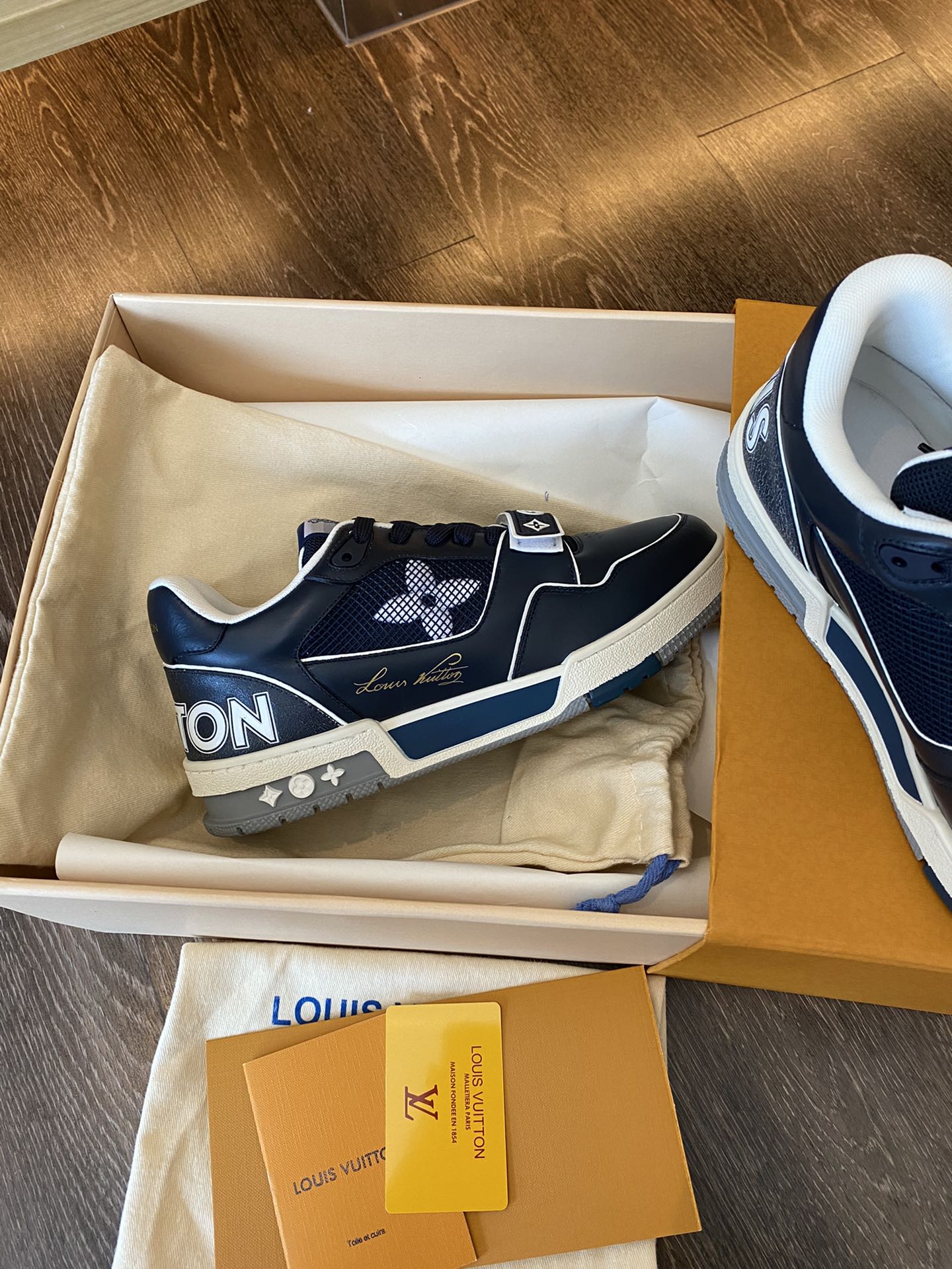 Louis Vuitton LV TRAINERS SNEAKER 9 - vstockx