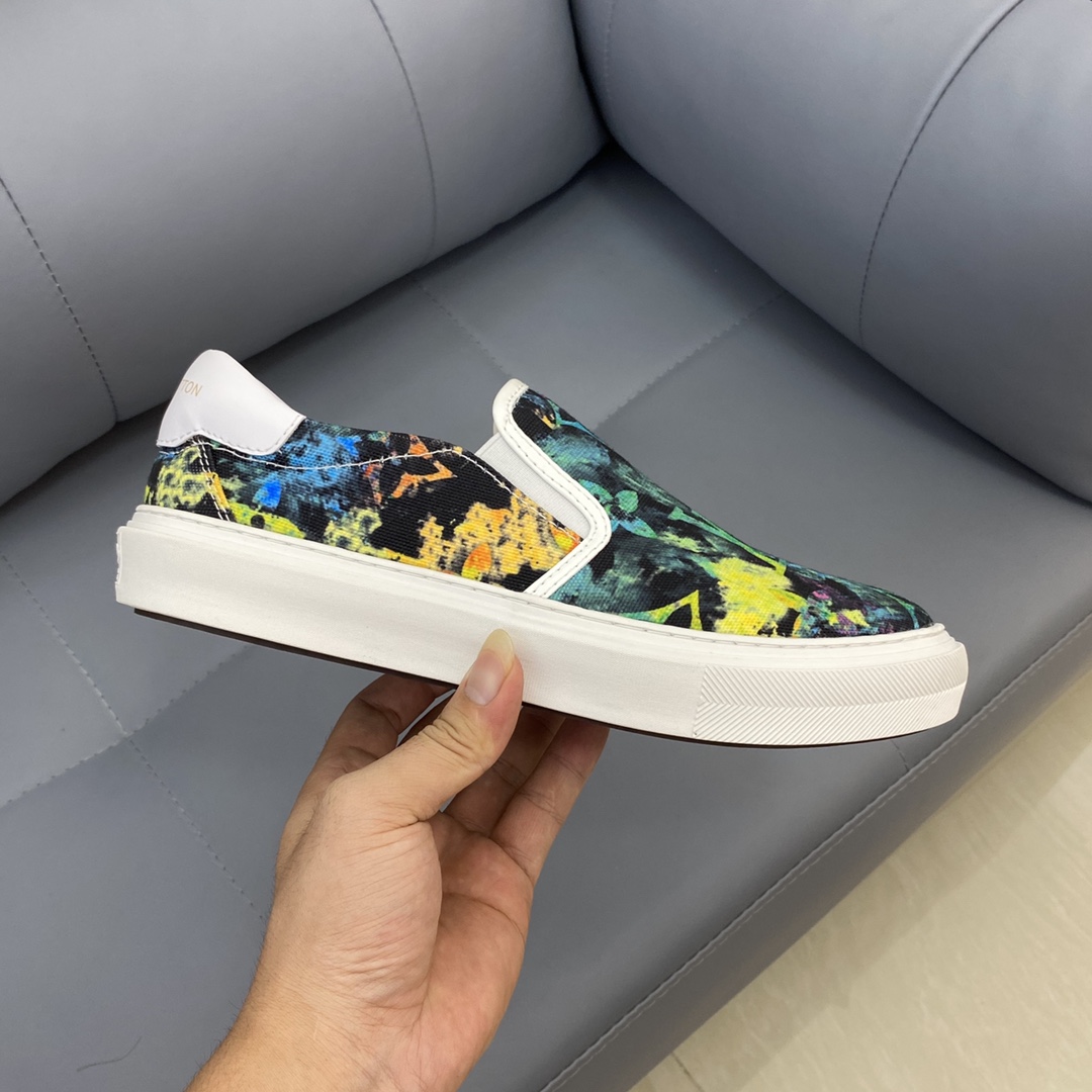 Louis Vuitton Monogram Denim sneaker 3 - vstockx