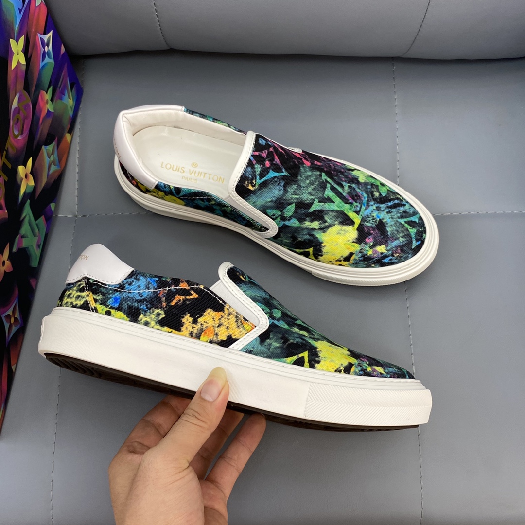 Louis Vuitton Monogram Denim sneaker 3 - vstockx