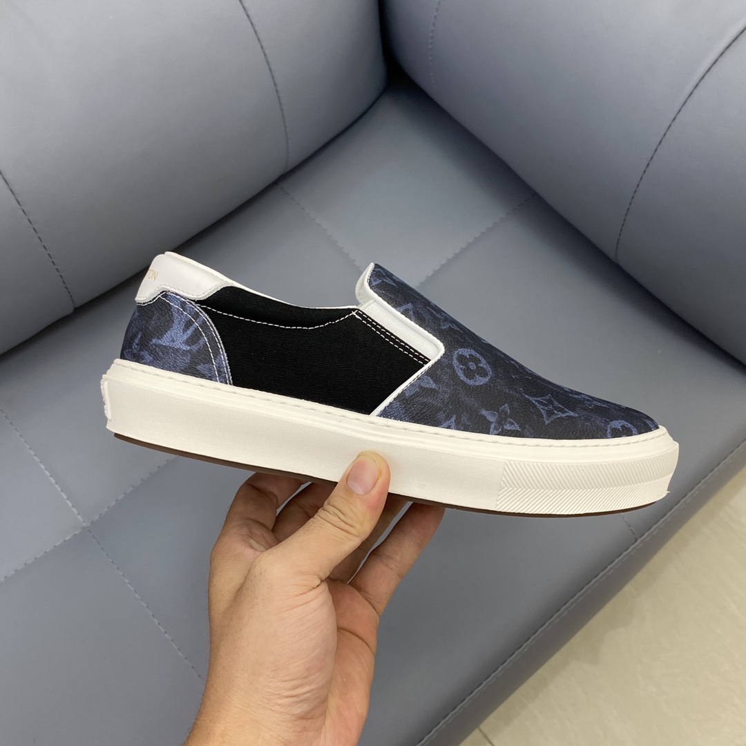Louis Vuitton Monogram Denim sneaker 20 - vstockx