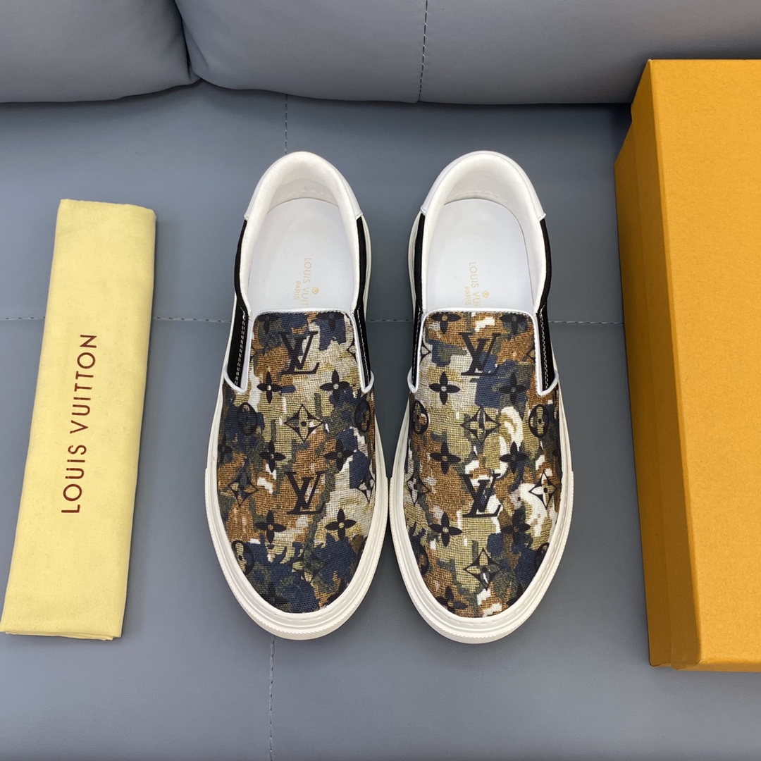 Louis Vuitton Monogram Denim sneaker 26 - vstockx