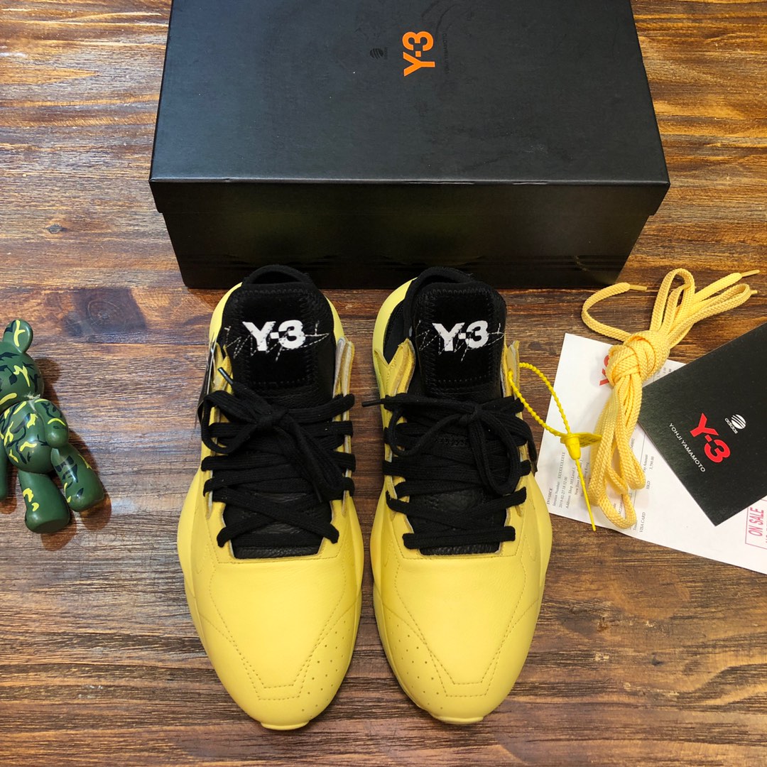 Y-3 Kaiwa Lace-Up Sneakers 31 - vstockx