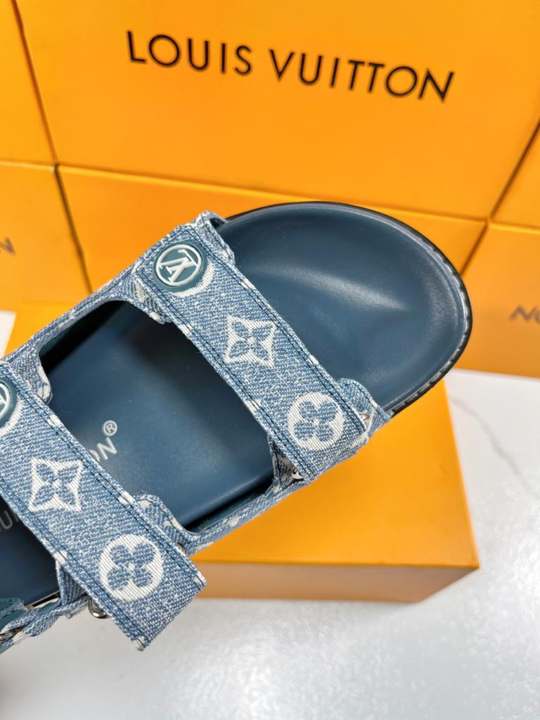 Louis Vuitton 1AB0T8 Paseo Flat Comfort Sandals - vstockx