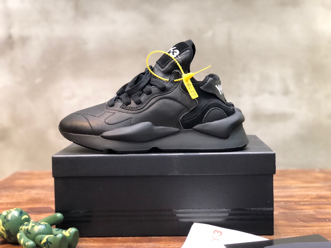 Y-3 Kaiwa Lace-Up Sneakers 38 - vstockx