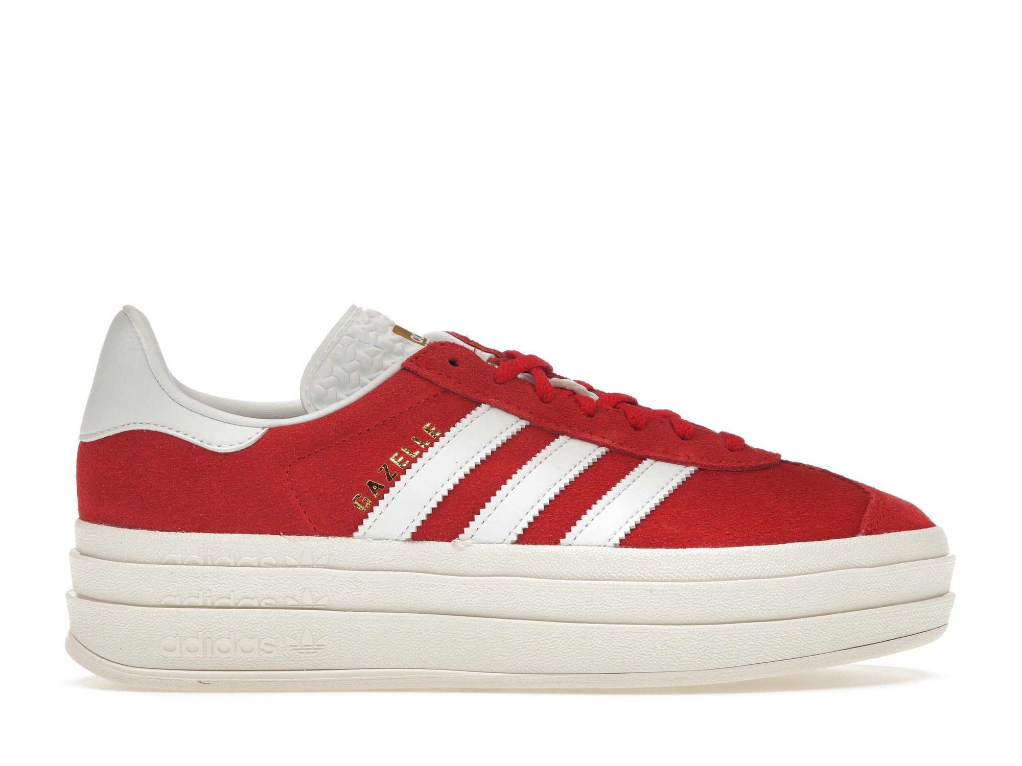 adidas Gazelle Bold Red Cloud White (Women's) - vstockx