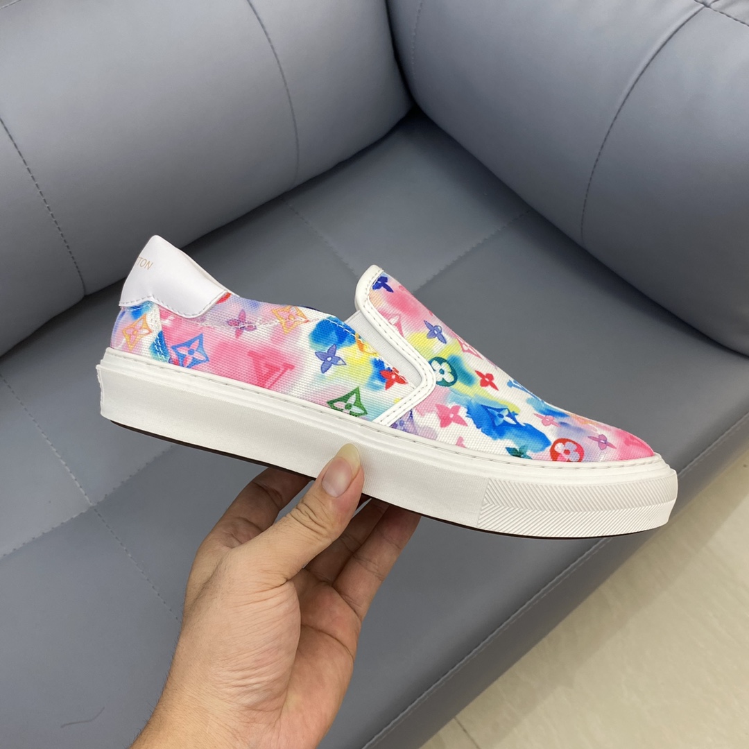 Louis Vuitton Monogram Denim sneaker 6 - vstockx