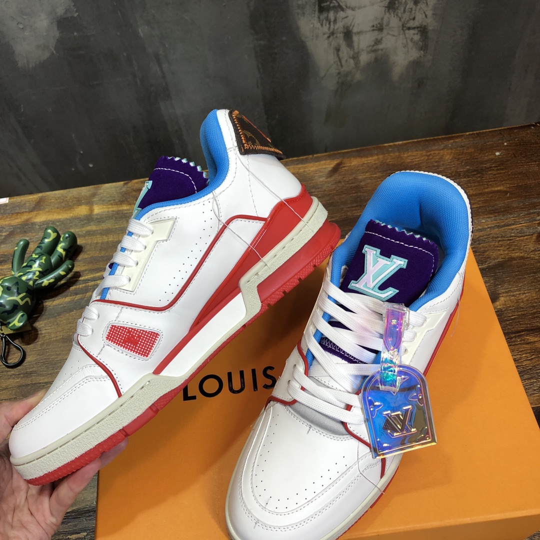 Louis Vuitton Trainer Sneakers 77 - vstockx