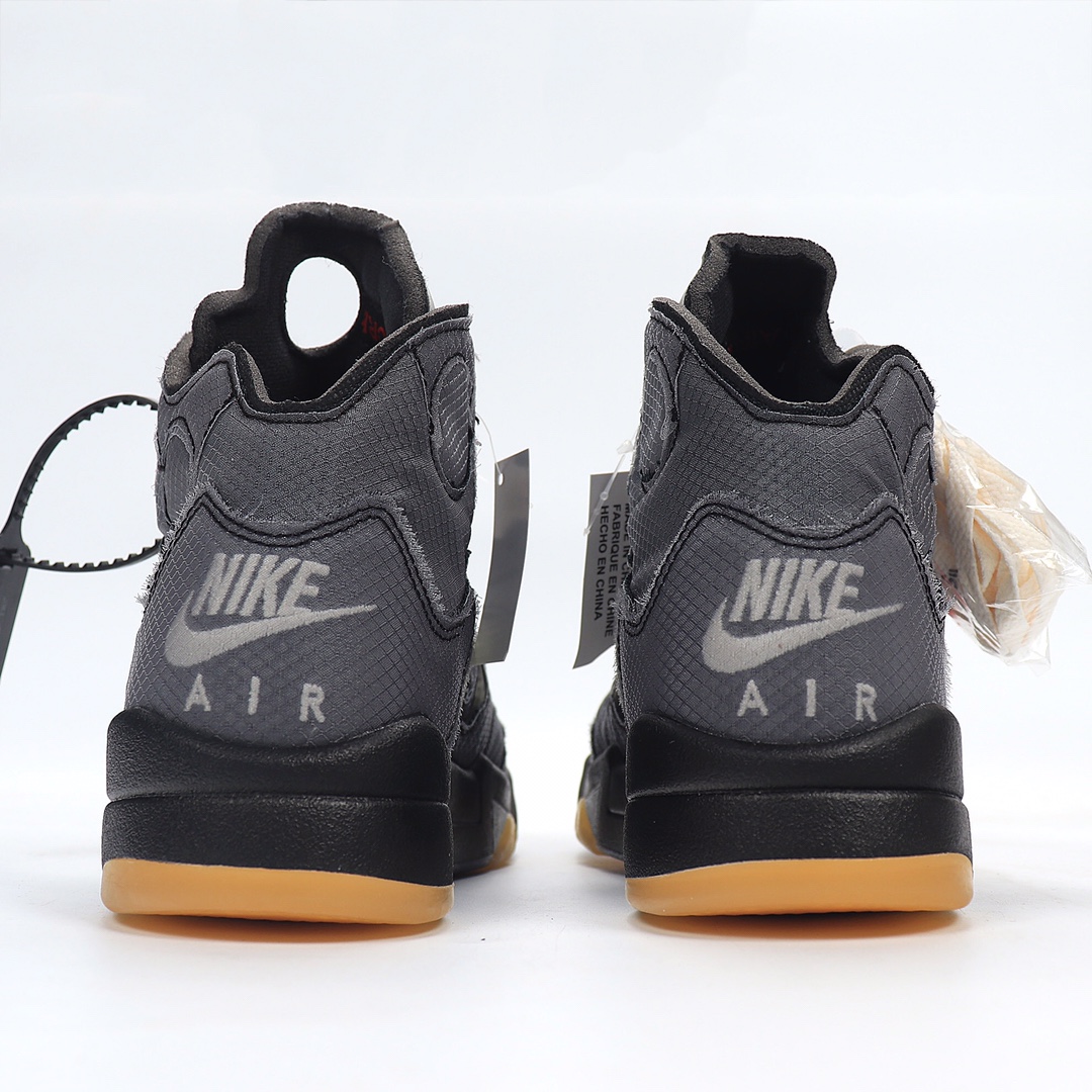 Jordan 5 Retro Off-White Black - vstockx