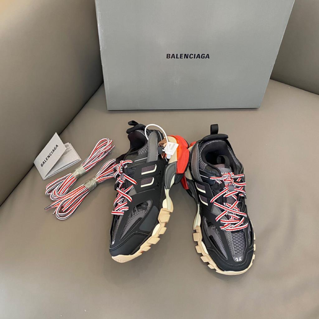 Balenciaga Track Black Grey Red - vstockx